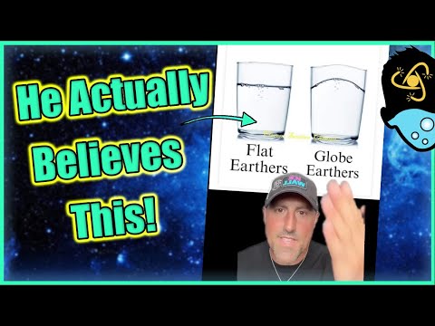 Flat Earther Thinks There is Proof of Flat Earth EVERYWHERE