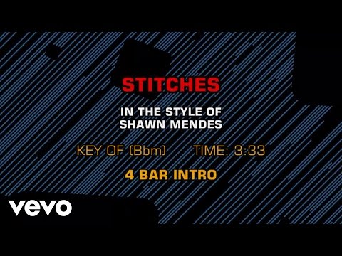 Shawn Mendes – Stitches (Karaoke)