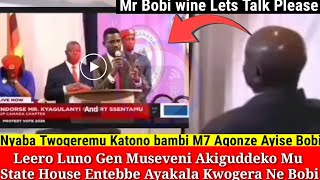 Agakagwawo Akwatiddwa??Cptn Francis Babu Kaweddemu Okulumba M7 Ayagala Bobi Wine Bateese