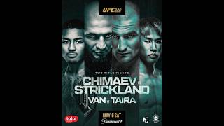 DRAFTKINGS DAILY FANTASY- UFC 328 STRICKLAND CHIMAEV