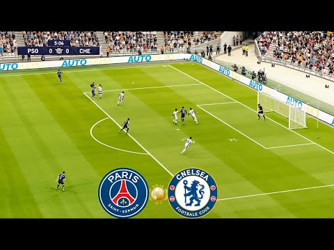 مباراة تشيلسي ضد باريس سان جيرمان  | كأس العالم للأندية 2025 | Chelsea vs PSG | PES Gameplay PC