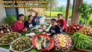 KAMAYAN BOODLE FIGHT SALAD NA PAKO SA PANANGHALIAN 