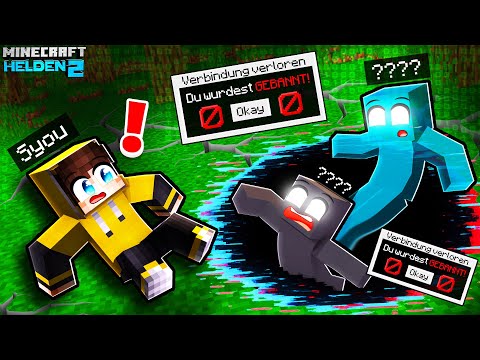 ICH VERBANNE nächsten SPIELER aus PROJEKT und es ENTSTEHT EIN GLITCH! (Minecraft HELDEN 2)