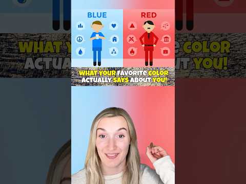 What Your Favourite COLOUR Says About YOU!😲