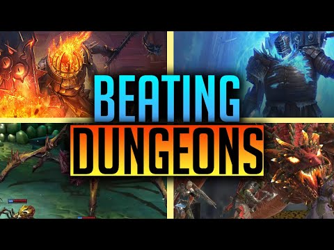 🚨NEW PLAYERS MUST WATCH🚨 BEAT ALL MID GAME DUNGEONS! Free to Play series 2022 | Raid