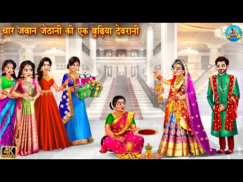चार जवान जेठानी की एक बुड़िया देवरानी | Budiya devrani | Saas Bahu Kahani | Hindi Kahani | Story