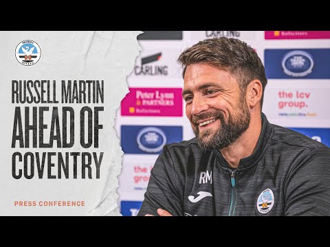 Russell Martin ahead of Coventry City | Press Conference