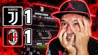 AAAAHHH ROSICO MA NON MERITAVAMO LA VITTORIA || CAPOLAVORO DI ALFA ALFA CISSÈ || JUVENTUS-MILAN 1-1