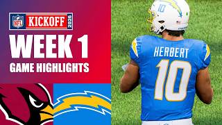 Cardinals vs. Chargers Week 1 - Madden 27 Simulation Highlights