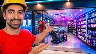 Έχτισα ένα μαγαζί με video-games από το μηδέν
