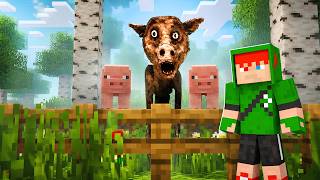 ENCONTREI UM PORCO IMPOSTOR NO MEU MUNDO DO MINECRAFT!! (Assustador)