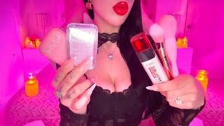 ASMR Tu mejor amiga te maquillaje para tu cita romántica