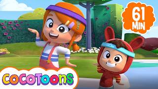 Looby Loo 🕺🏻 e mais música infantil de Lea e Pop em português | Cocotoons Brasil