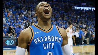 Russell Westbrook Triple-Double Highlights  vs Knicks - 21,16,10