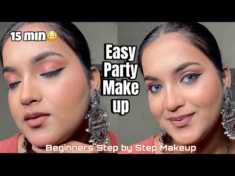 Wedding Guest Makeup in 15 Min🥰♥️ Beginners Makeup step by step ✅