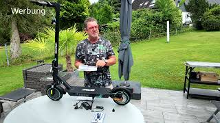 e-Scooter EV85f Einsteigerscooter im Test