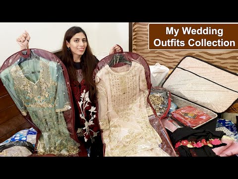 My Wedding Outfits Collection | Wedding Dress Designs Collections 2020 | Life With Amna