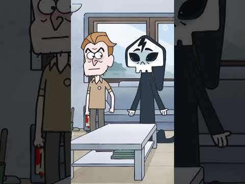 "Tu travailles dans le salon maintenant ?" 😭😭 Papa Mort c'est un tueur #humour  #shorts