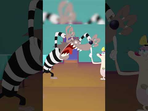 #Shorts 🔷 Oggy and the Cockroaches 🐺 Little Red Riding Cat