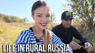 Our Sipmle Life on a Small Farm in Siberia 🇷🇺 | Filmed on DJI Osmo Pocket 4 🥔