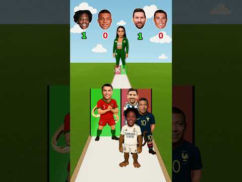 ¡¿Quién gana?⚡️ Ronaldo🐐 vs Neymar Jr😍 vs Mbappé🐢 vs IShowSpeed👑 - Georgina Asks!