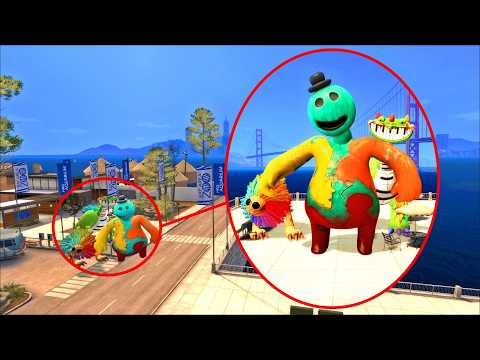 ENCONTRÉ a TODOS LOS MONSTRUOS de POPPY PLAYTIME 4 en el ZOOLOGICO | Garry's Mod Sandbox