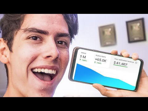 Esto fue lo que me pagó Youtube por 1,000,000 visitas!