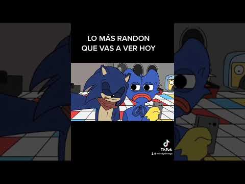 HUGGY WUGGY Y SONIC.EXE #shorts #huggywuggy #sonic