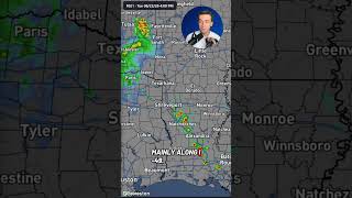 TUESDAY RAIN? | 6/23/26￼ #louisiana #texas #arkansas #storms #flood
