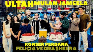AL EL DUL,SHAFEEA,SYIFA & TISSA NONTON KONSER PERDANA FELICIA,VEDRA & SHEERA DI ULTAH MULAN JAMEELA