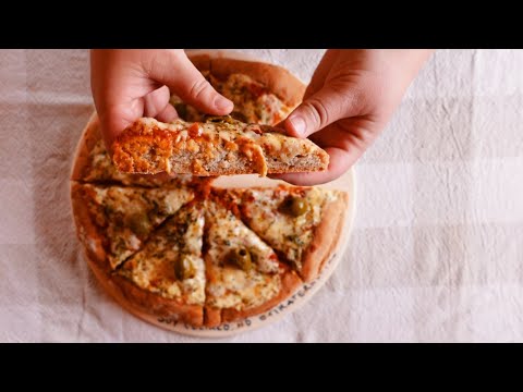 ✳️ Cómo hacer PIZZA SIN GLUTEN nutritiva con harina de trigo sarraceno y premezcla