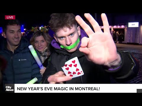 Raphie Performs Magic On Live TV For New Years! 😱🎉