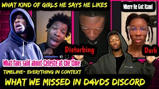 What We Missed in D4VD's Discord - Timeline - Everything in Context | Celeste Rivas Hernandez  pt.1