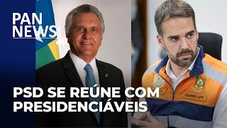 Articulações do PSD com presidenciáveis, Ronaldo Caiado e Eduardo Leite, agitam bastidores políticos