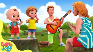 Sing & Dance on a Holiday + Joey Loves His Puppy! | Emma and Joey Nursery Rhymes