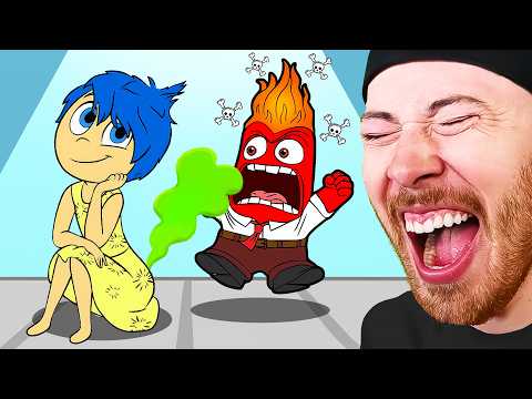 FUNNIEST Inside Out 2 ANIMATIONS UPLOADED TO YOUTUBE!