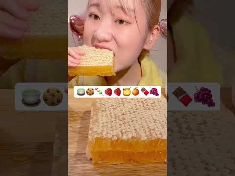 🍵🍪🍡🍓🍓🍯🍊🍫🍇asmr😋 #asmr #asmreating #asmrfood #mukbang #miyuasmr