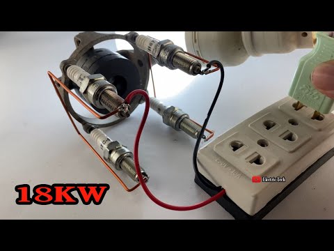 Amazing Making Free Energy Using By Spark Plug For Ideas Creative At Home #technology