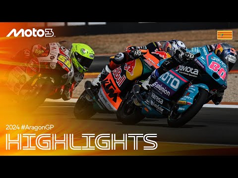 Moto3™ Race Highlights ⚡ | 2024 #AragonGP