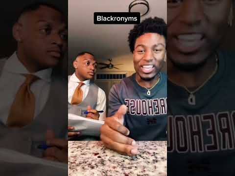 Blackronyms- Full video on Snapchat @Dasan.onyx IG-Dasan.Frazier #dasanfrazier #Blackronyms