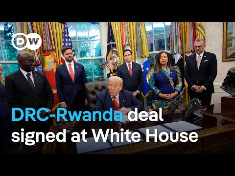 YouTube video thumbnail: What's Behind the Peace Deal Between DRC and Rwanda?