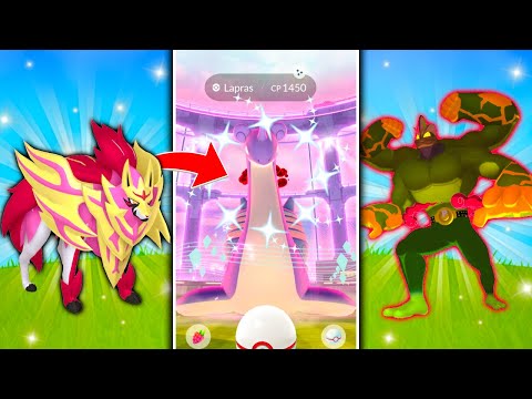 GET YOUR CROWNED FORMS READY! Gigantamax Lapras Max Battle Day Round 2 / Best Counters to Use