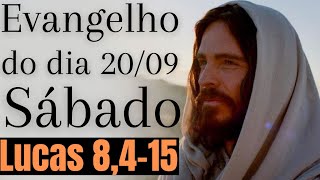 Evangelho do dia com reflexão, Sábado 20/09, Lucas 8, 4-15