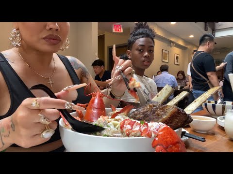 PHOZILLA Giant Lobster 🦞 Beef Rib Pho at Gao Viet Kitchen
