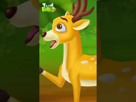 दयालु सारस और दुष्ट बघीरा | Hindi Moral Story | ToonBells TV #bedtimestories #shortsfeed #shorts