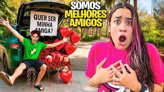 VIREI MELHOR AMIGO DA MINHA HATER *ela disse sim?