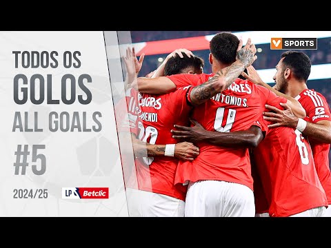 Todos os golos da jornada (Liga 24/25 #5)