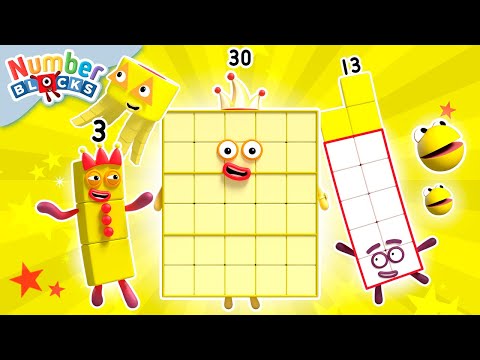 Mathématiques Niveau 2 - Jaune 🟡 Épisodes complets | Apprendre à Compter | ​Numberblocks en français