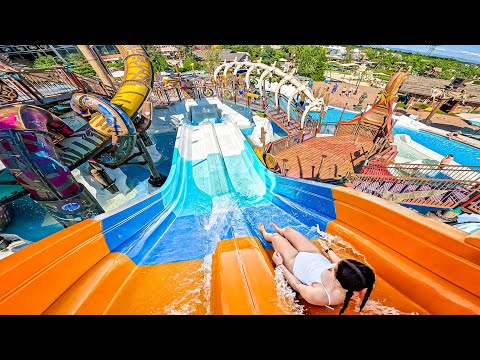 ☀️ All SUMMER Waterslides at Rulantica Waterpark