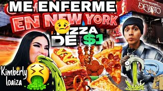 KIMBERLY SE ENFERMO POR COMER ESTO EN NEW YORK CON JUAN DE DIOS PANTOJA 😭🤢 Reacción